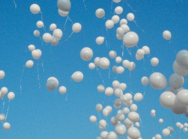 Suelta de globos